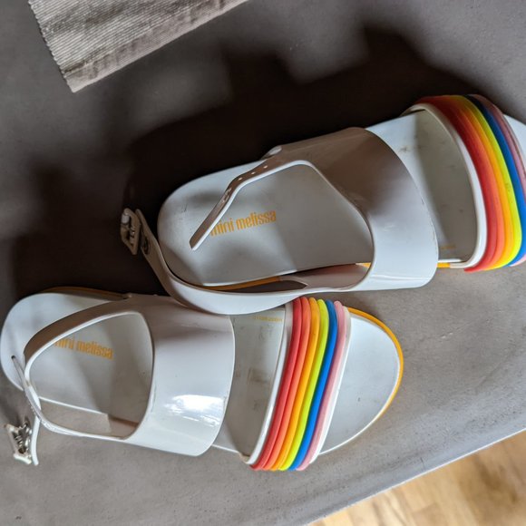 MINI MELISSA Cosmic Sandal (Toddler & Little Kid) | Size 4 - Picture 12 of 15